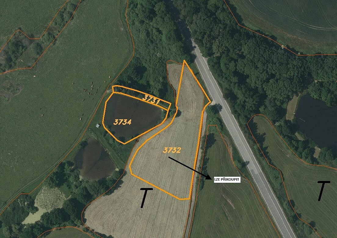 Prodej louky 2 882 m² – pohled 3