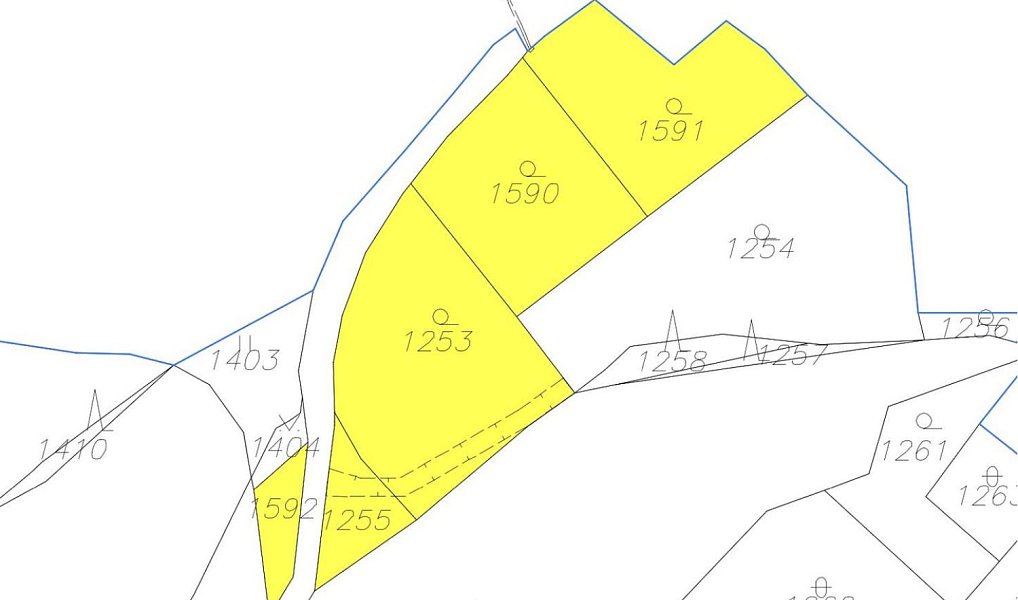 Prodej stavebního pozemku 1 200 m², Hořice na Šumavě – náhled fotky 12