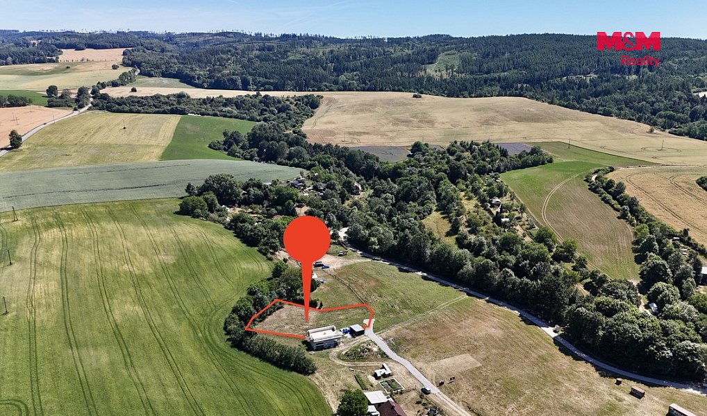 Prodej stavebního pozemku 1 267 m², Rájec-Jestřebí – náhled fotky 2