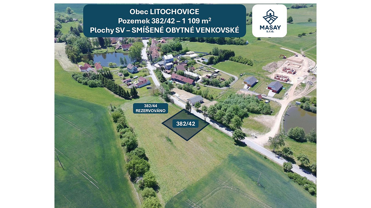 Prodej stavebního pozemku 1 109 m² – fotografie 5