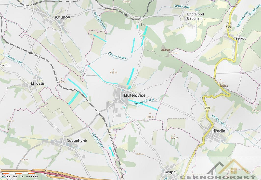 Prodej pole 64 574 m²
