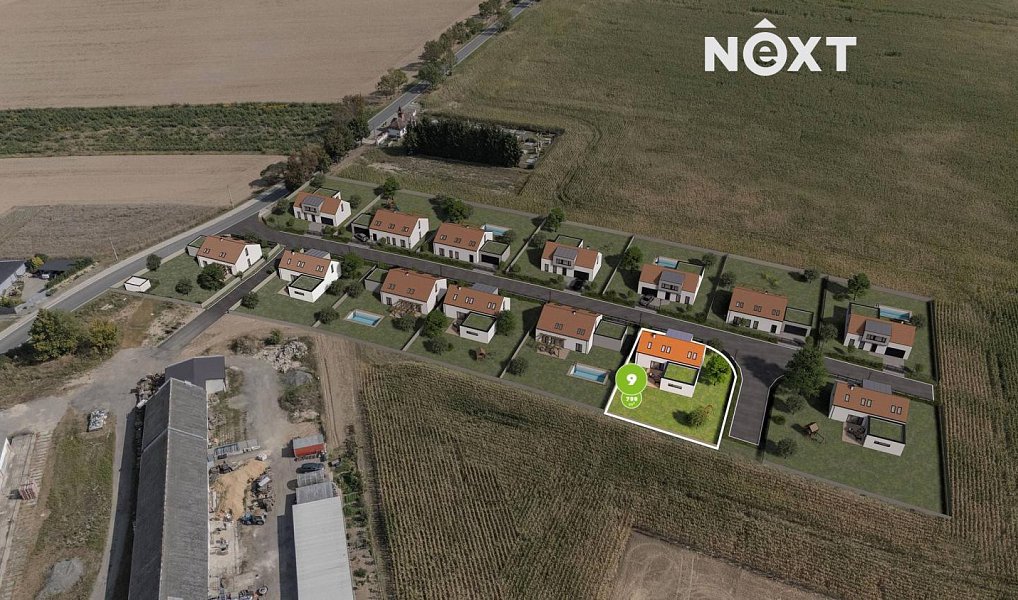 Prodej stavebního pozemku 740 m², Stavenice – náhled fotky 4