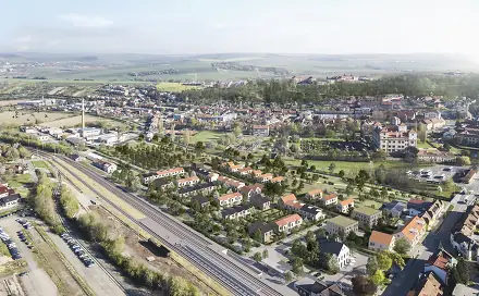 Stavební pozemky v Areálu UP Bučovice, Nádražní, Bučovice