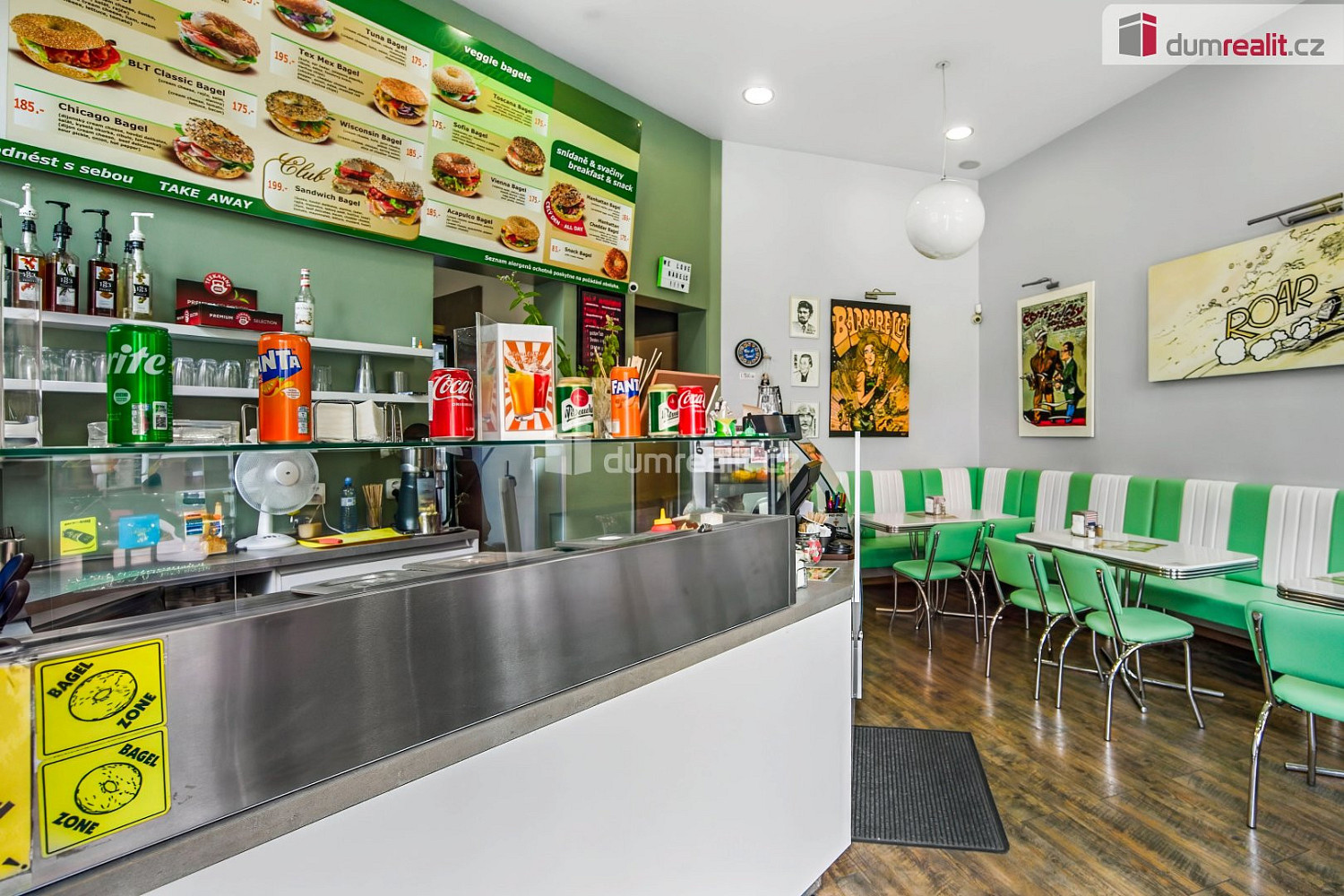 Pronájem restaurace 74 m²