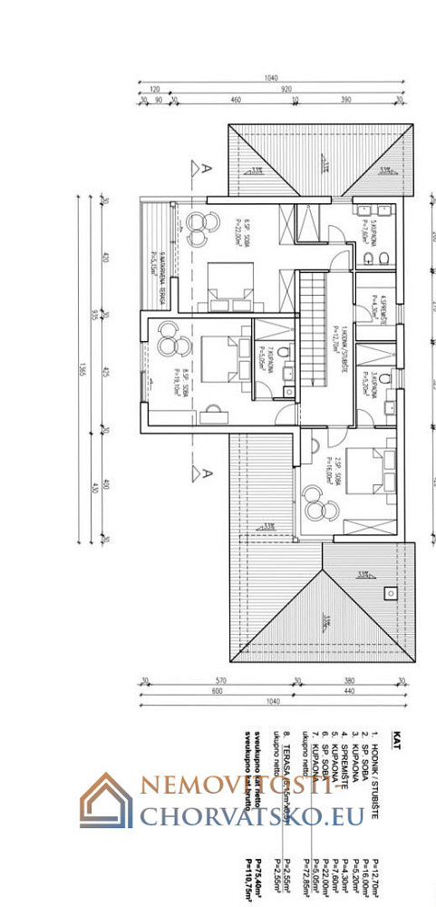Prodej domu 200 m² s pozemkem 682 m² - Ansicht 5