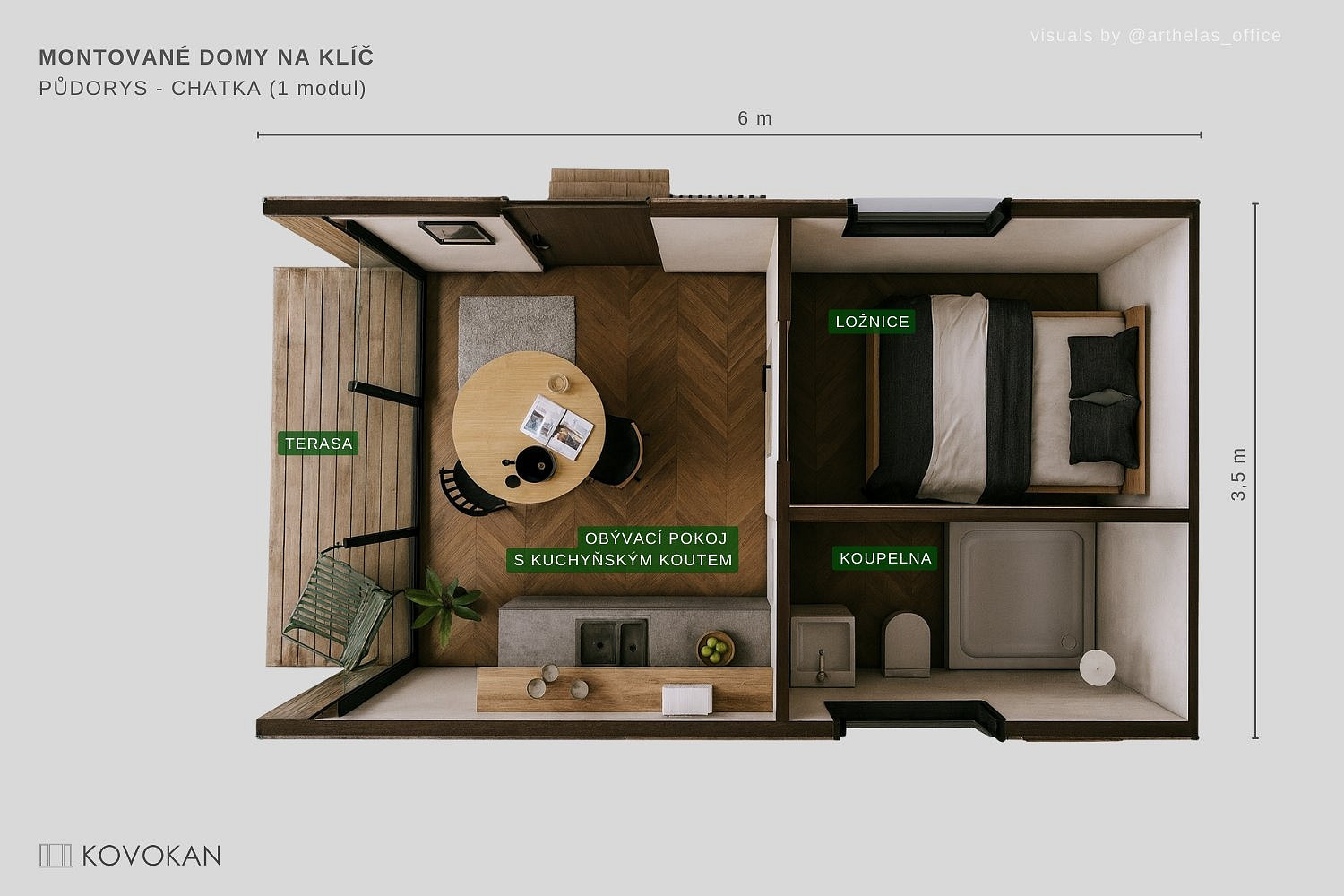Prodej chaty/chalupy 21 m² s pozemkem 320 m² — photo 2