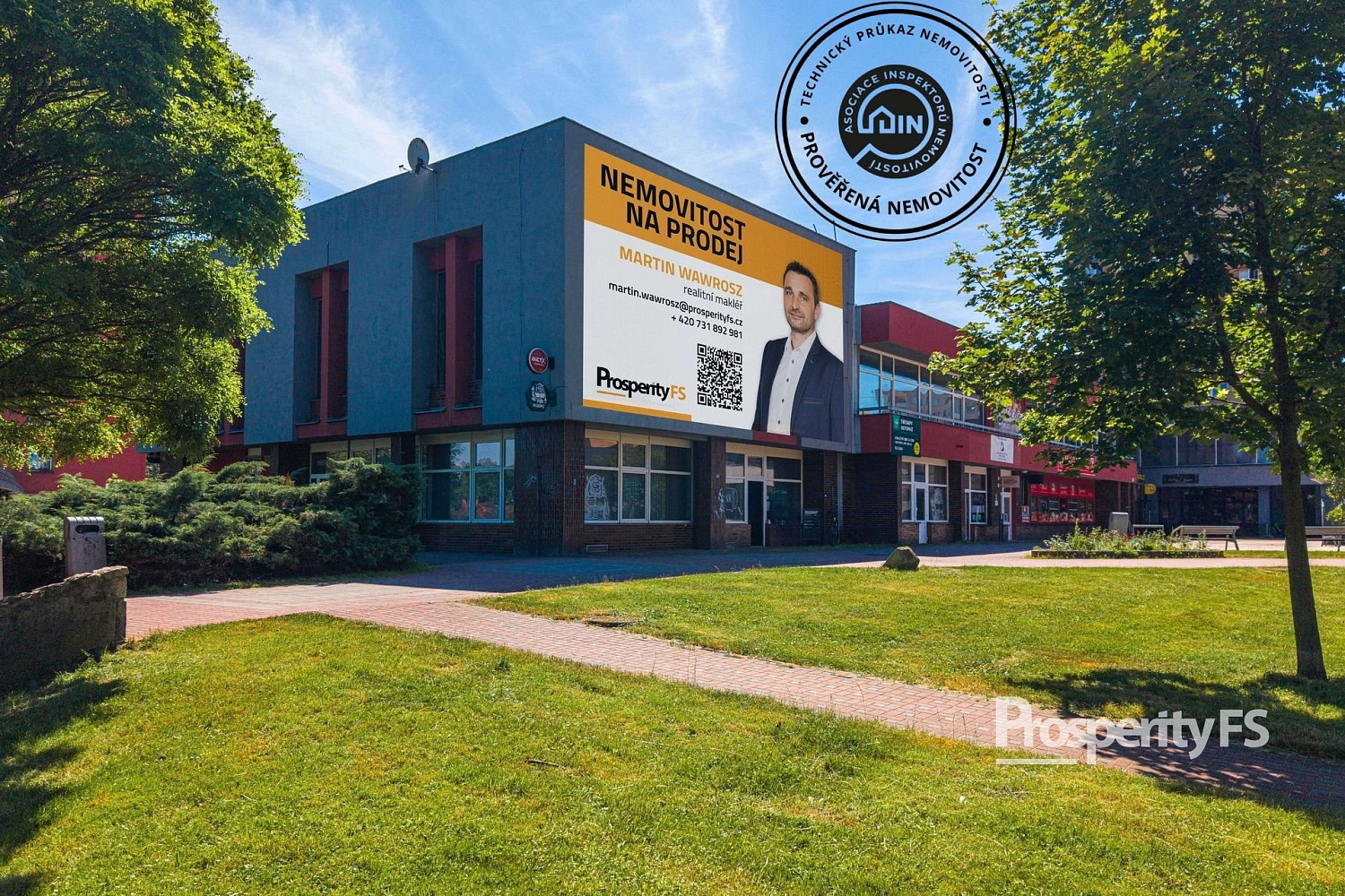 Prodej obchodních prostor 1 500 m²