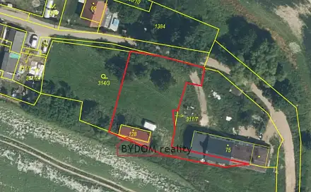 Prodej stavebního pozemku 943 m², Skapce - Zálezly, okres Tachov