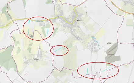 Prodej pole 15 362 m², Boršice, okres Uherské Hradiště