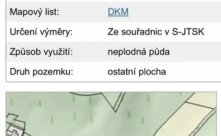 Prodej zahrady 7 500 m², Dubá, okres Česká Lípa