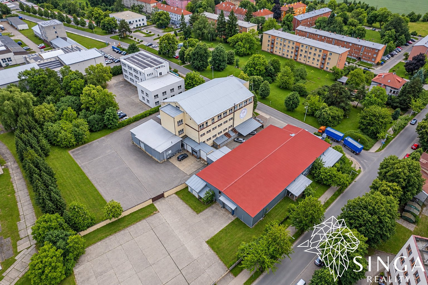 Prodej výrobních prostor 1 036 m²