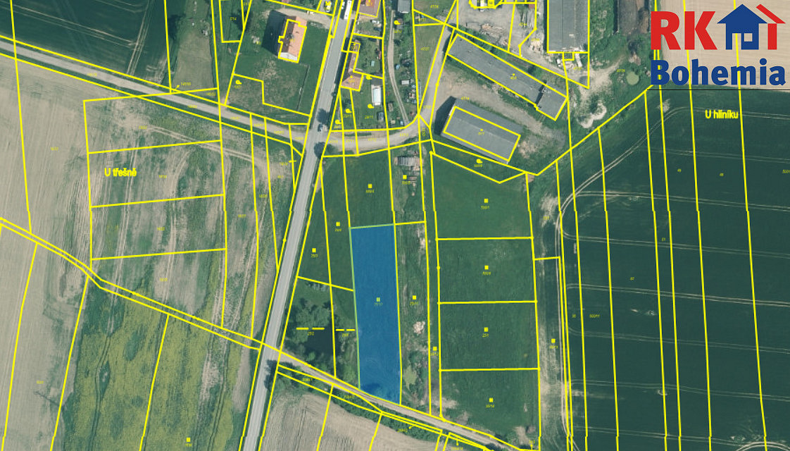 Prodej stavebního pozemku 2 373 m² – fotografie 3