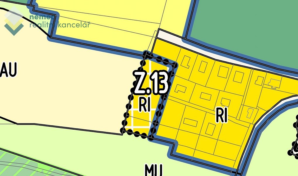 Prodej stavebního pozemku 1 909 m², Ledce – náhled fotky 5
