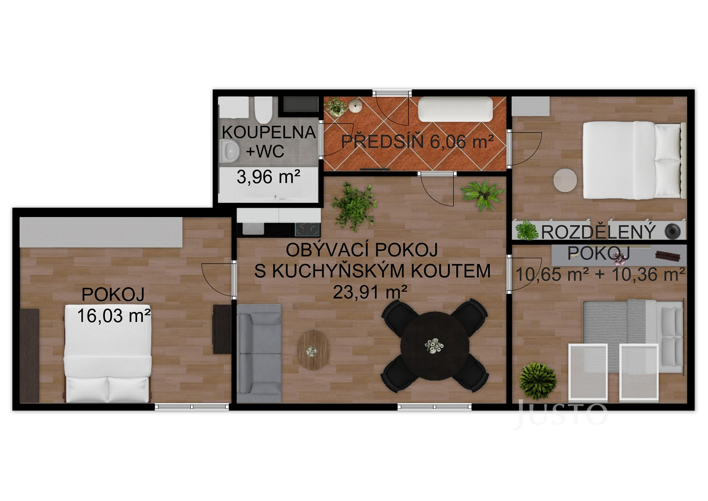 Prodej bytu 4+kk 71 m² – fotografie 2