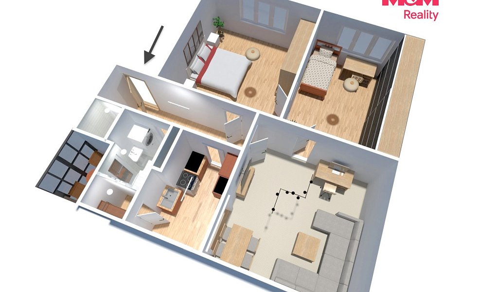 Prodej bytu 3+1 94 m², Čáslav – náhled fotky 19
