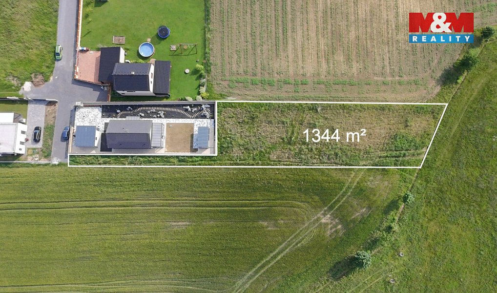 Prodej stavebního pozemku 1 344 m², Kopřivnice – náhled fotky 3