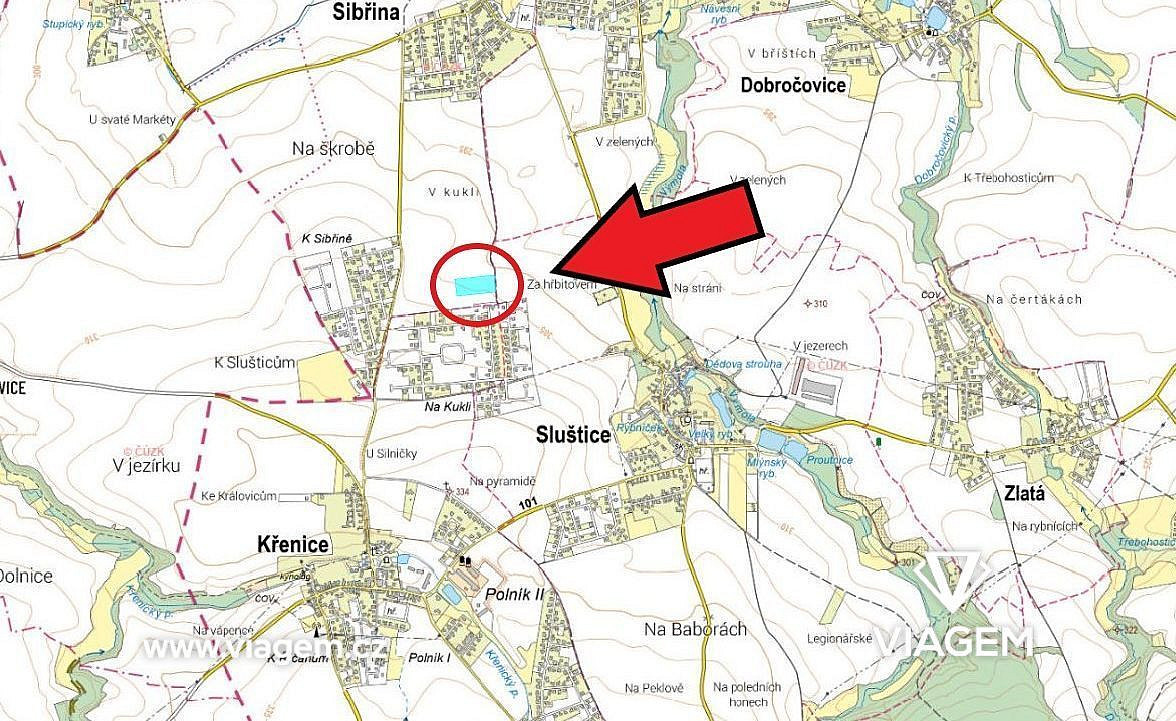 Pole 13 434 m², Podíl 29 % o výměře 3 856 m² – pohled 4