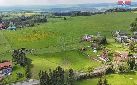 Prodej stavebního pozemku 4 038 m², Zádub-Závišín - Zádub, okres Cheb