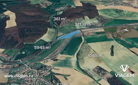 Prodej pole 2 509 m², Nevojice, okres Vyškov