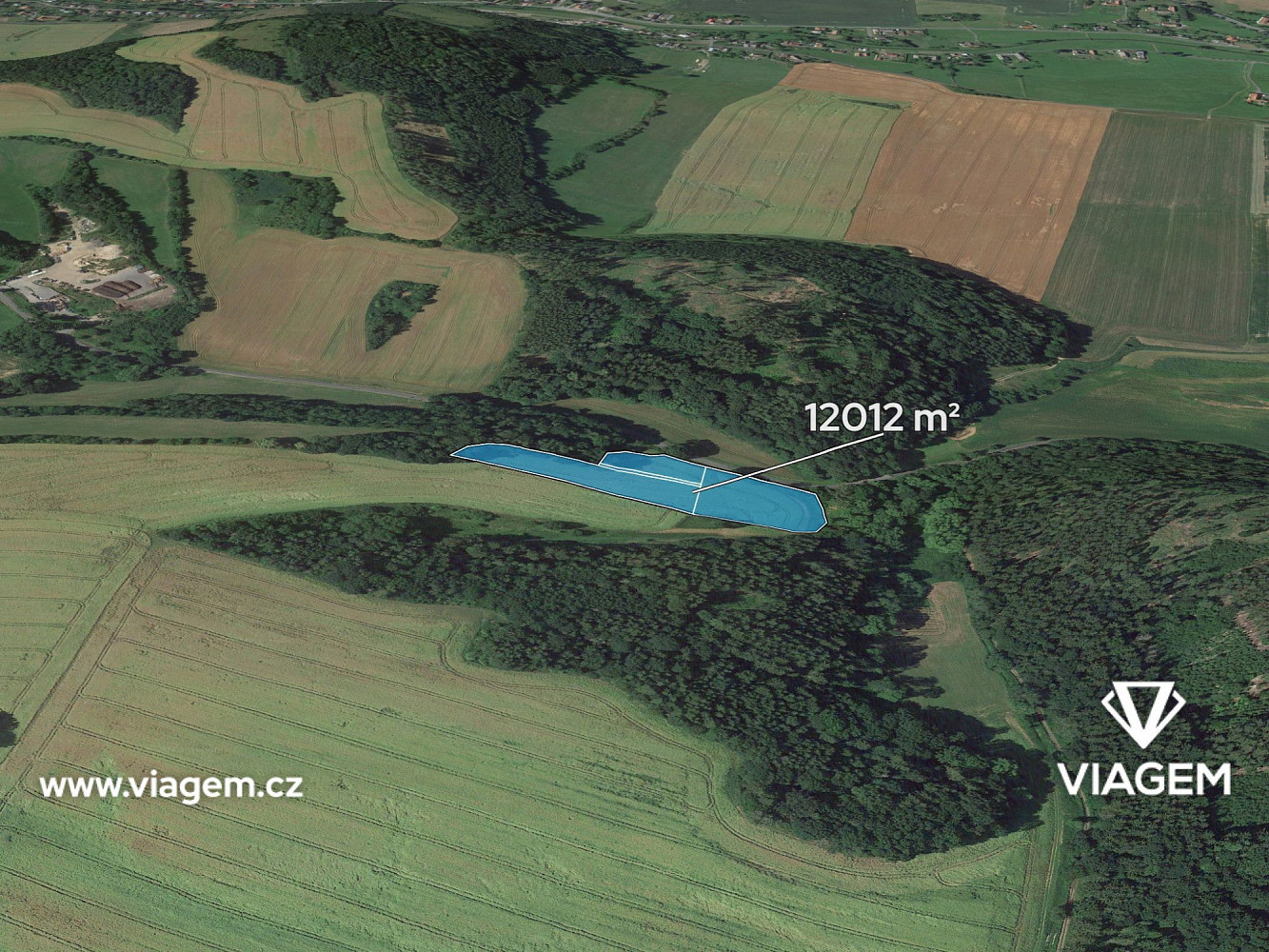 Pole 12 012 m², Podíl 50 % o výměře 6 006 m²