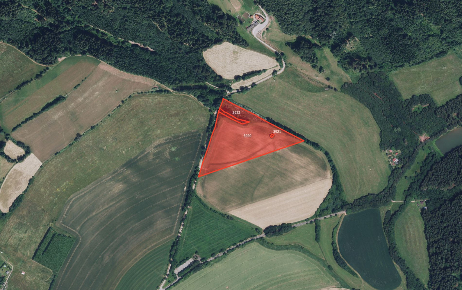 Prodej pole 42 248 m²