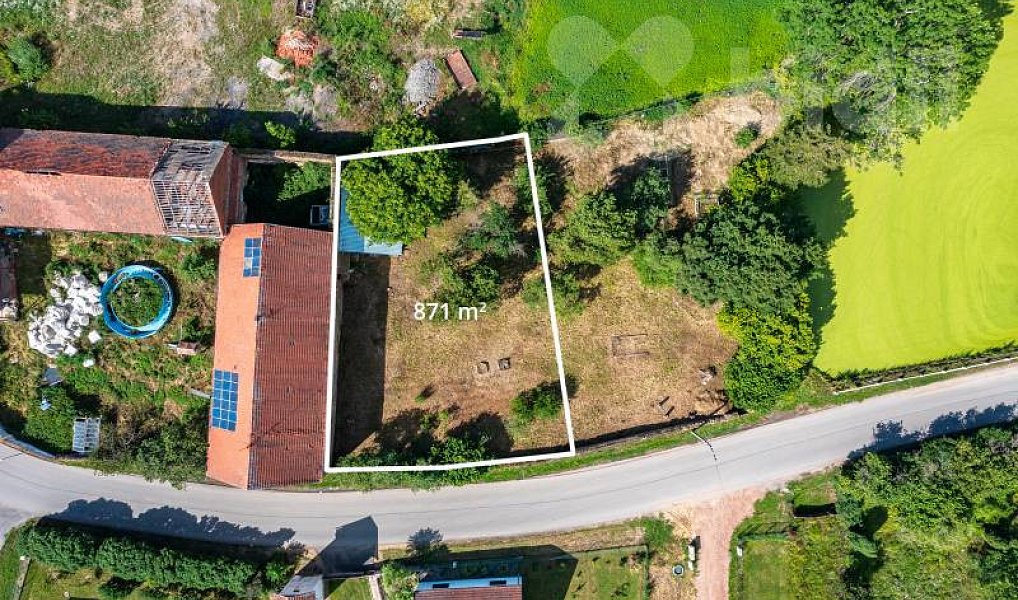 Prodej stavebního pozemku 871 m², Hořovičky – náhled fotky 3