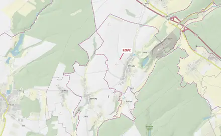 Dražba lesa 195 m², Výkleky