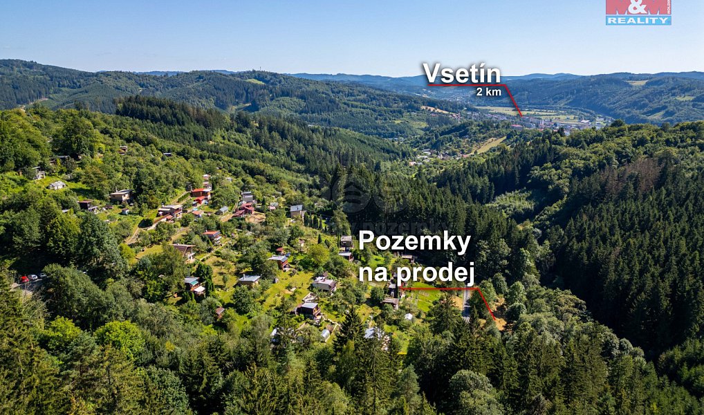 Prodej zahrady 452 m², Vsetín – náhled fotky 8