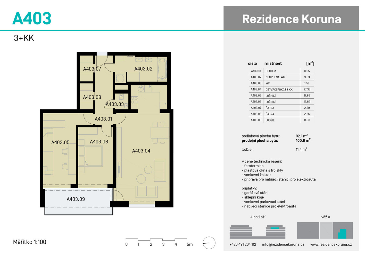 Prodej bytu 3+kk 101 m² — photo 2