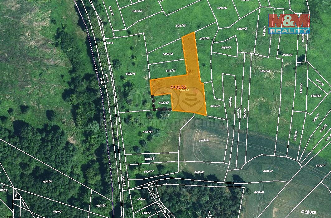 Prodej pole 412 m²