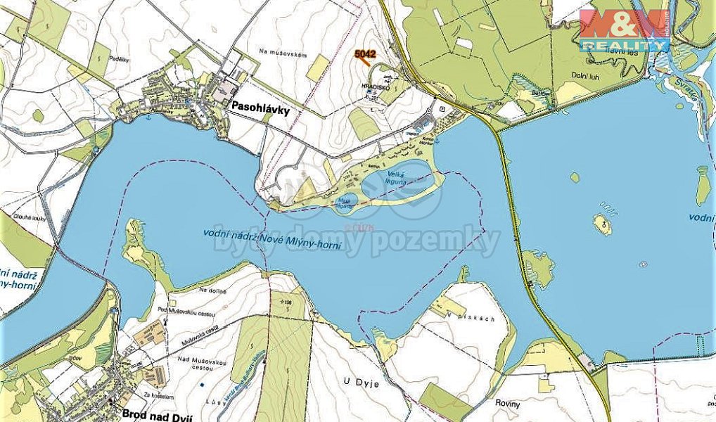 Prodej pole 650 m², Pasohlávky – náhled fotky 4