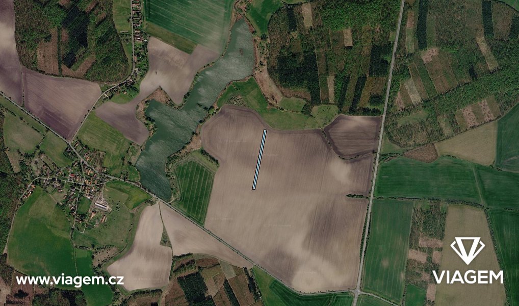 Prodej pole 492 m², Chotěšice – náhled fotky 3