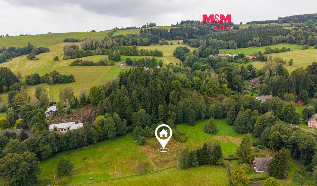 Prodej louky, 2853 m², Náchod, Nový Hrádek