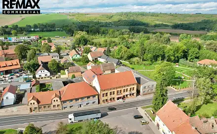 Prodej ubytovacího objektu 1 360 m², Náměstí, Blšany, okres Louny