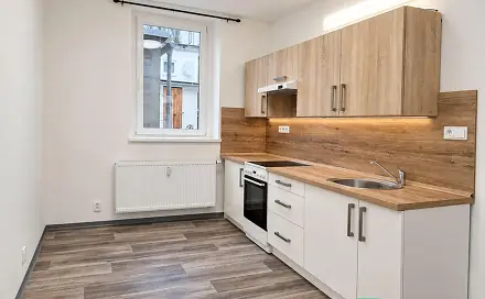 Pronájem bytu 1+1 45 m², Rybniční, Hrob, okres Teplice