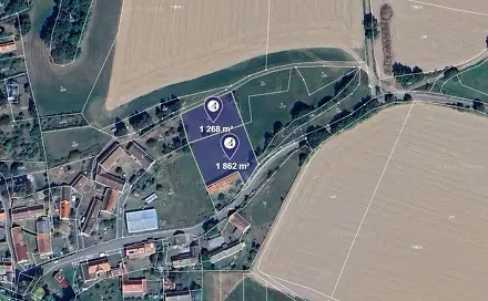Prodej stavebního pozemku 3 130 m², Bělčice, okres Strakonice