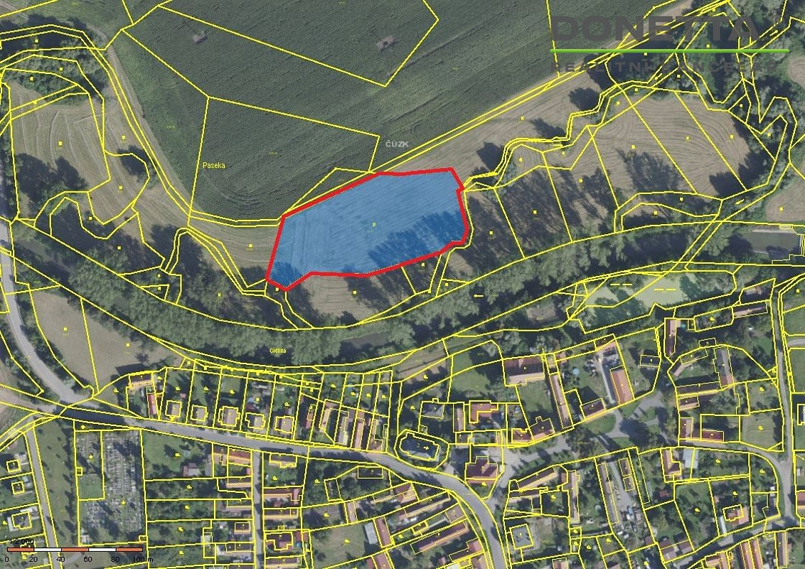 Prodej pole 55 496 m²