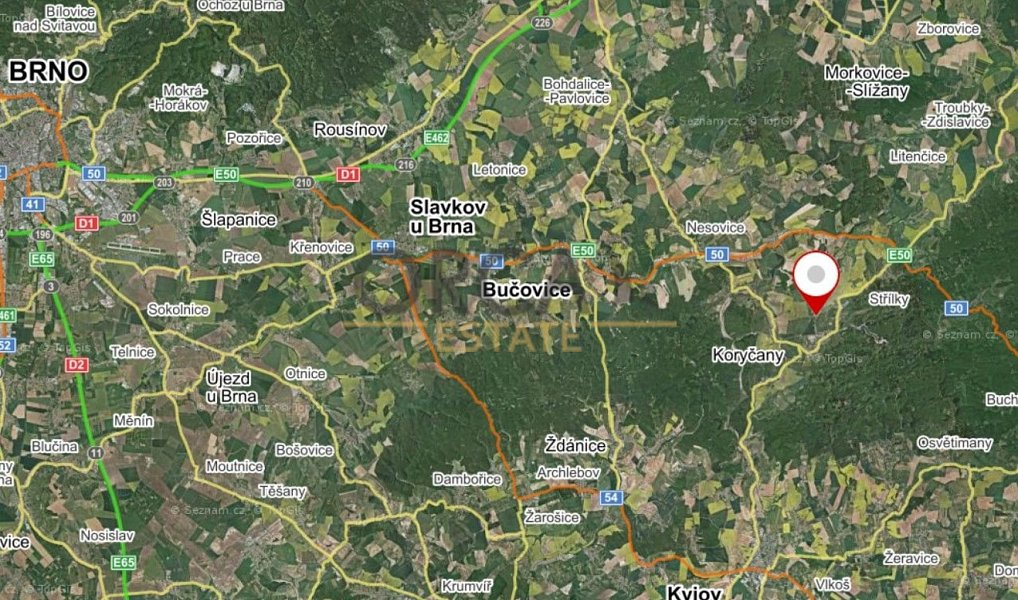 Prodej pole 1 762 m², Koryčany – náhled fotky 2