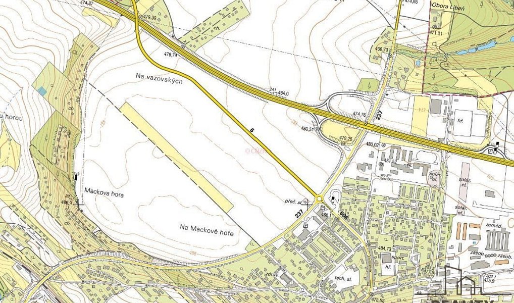 Prodej stavebního pozemku 500 m², Nové Strašecí – náhled fotky 2