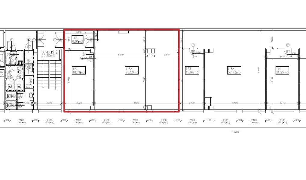 Pronájem kanceláře 774 m², Praha – náhled fotky 9