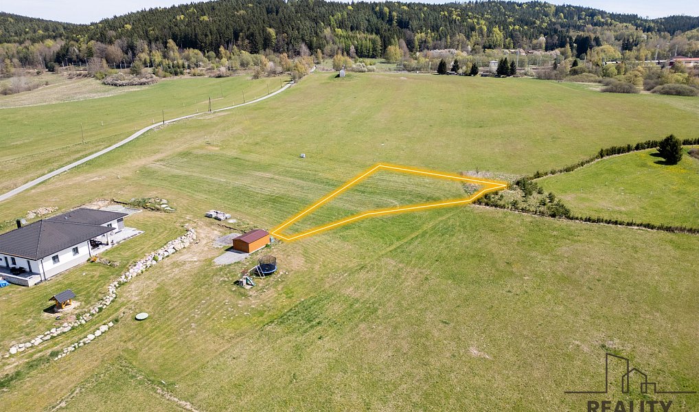 Prodej stavebního pozemku 1 522 m², Horní Dvořiště – náhled fotky 4