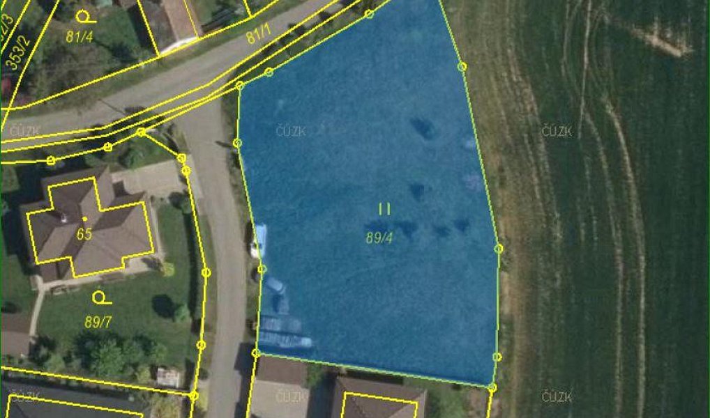 Prodej stavebního pozemku 1 454 m², Morašice – náhled fotky 5