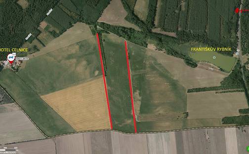 Prodej pole 11 387 m², Břeclav - Poštorná