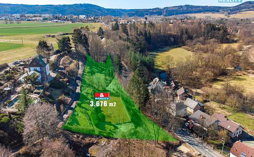 Prodej stavebního pozemku 3 676 m², Ústí nad Orlicí - Oldřichovice
