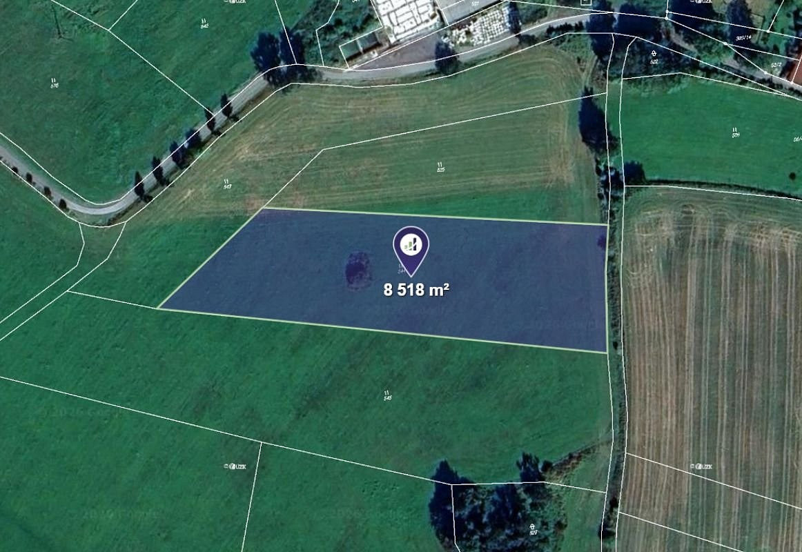 Prodej louky 8 518 m²