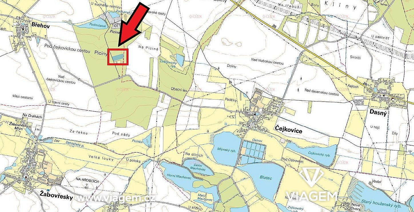 Prodej lesa 3 794 m² – fotografie 4