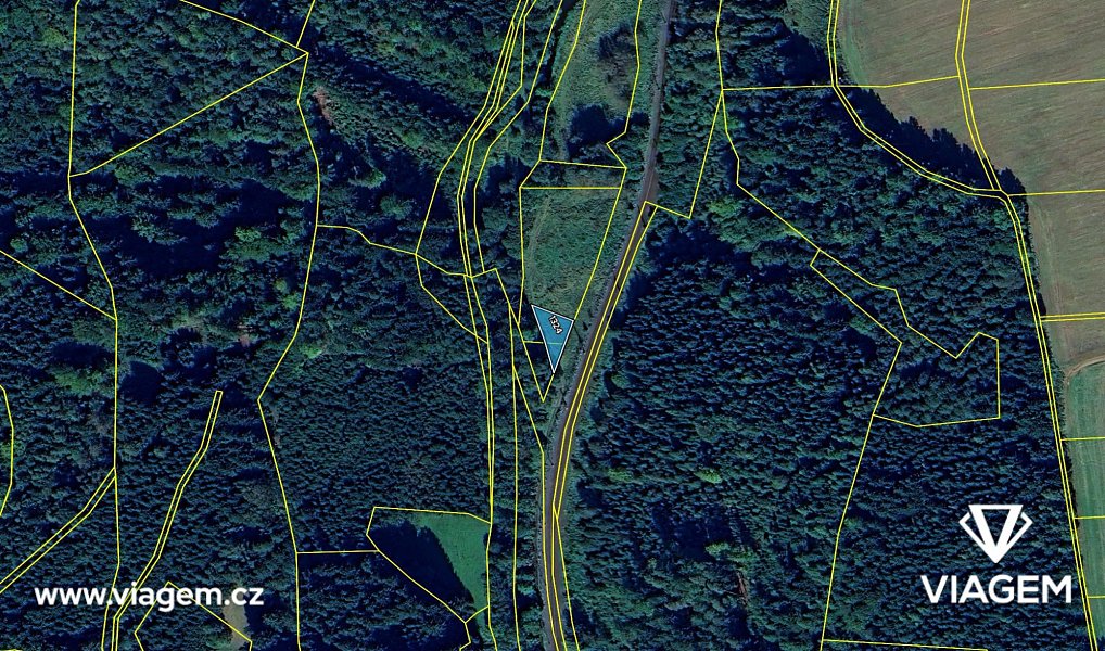 Prodej pole 418 m², Těchonín – náhled fotky 4