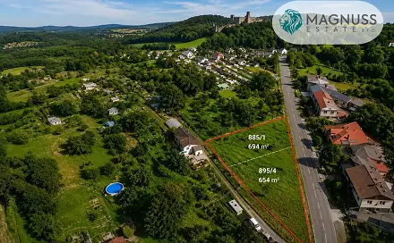 Prodej stavebního pozemku 694 m², Týn nad Bečvou, okres Přerov