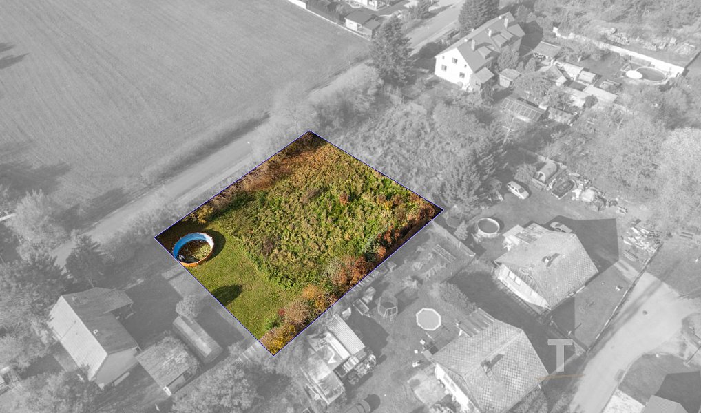 Prodej stavebního pozemku 1 242 m², Labské Chrčice – náhled fotky 2