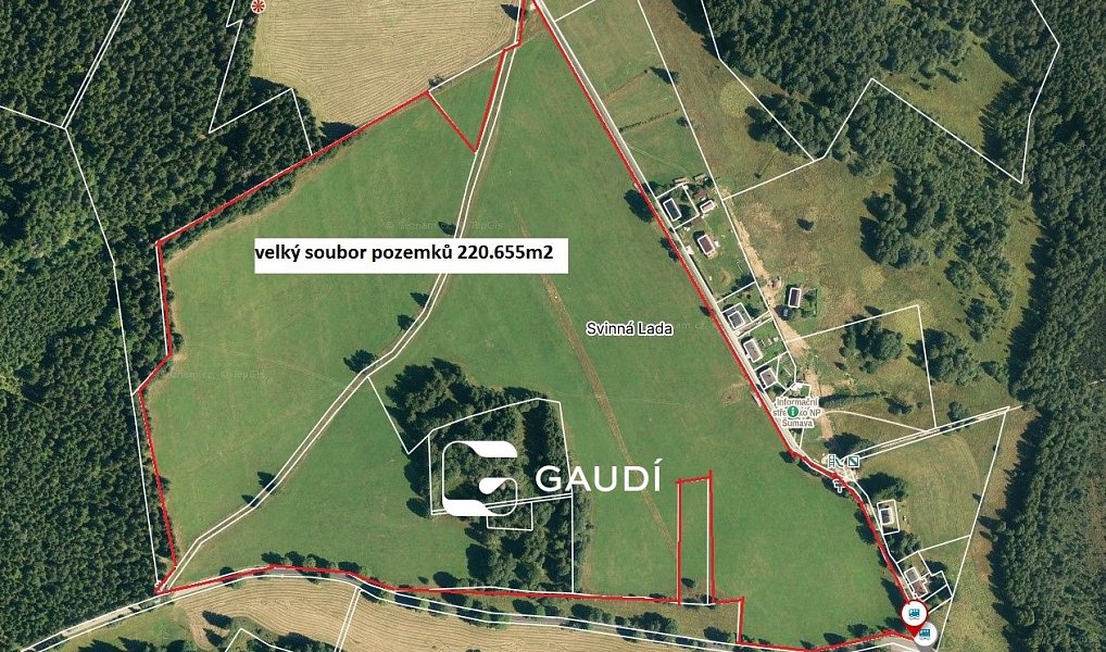 Prodej pozemku, 220655 m², Svinná Lada - Prachatice, Borová Lada